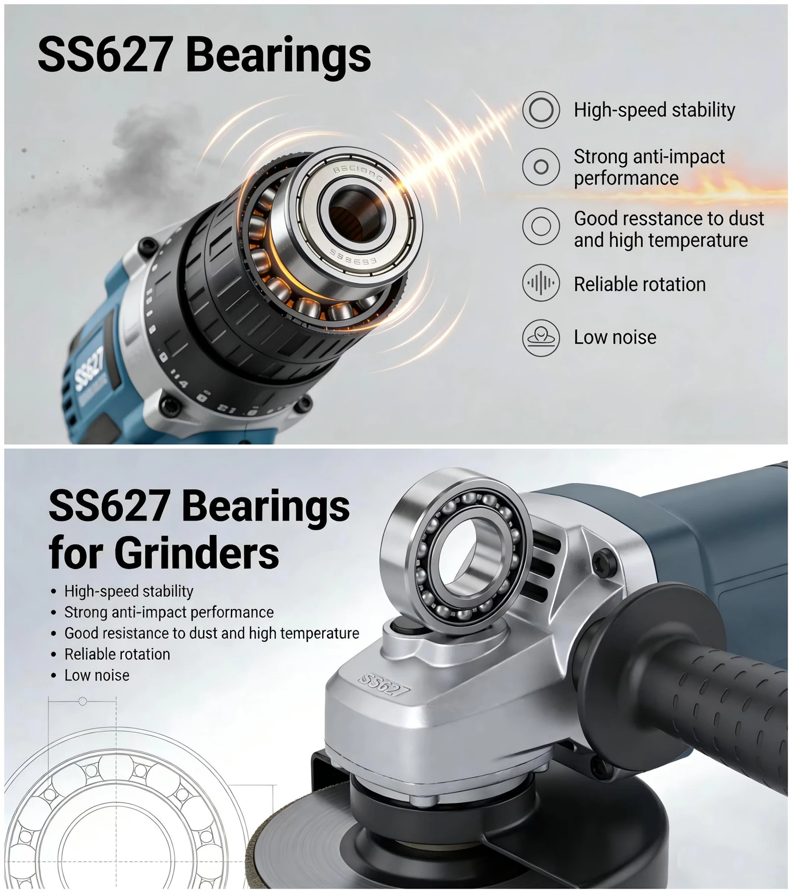 Polyurethane-Coated Bearings: High-Temperature Resistance and Diverse Applica...