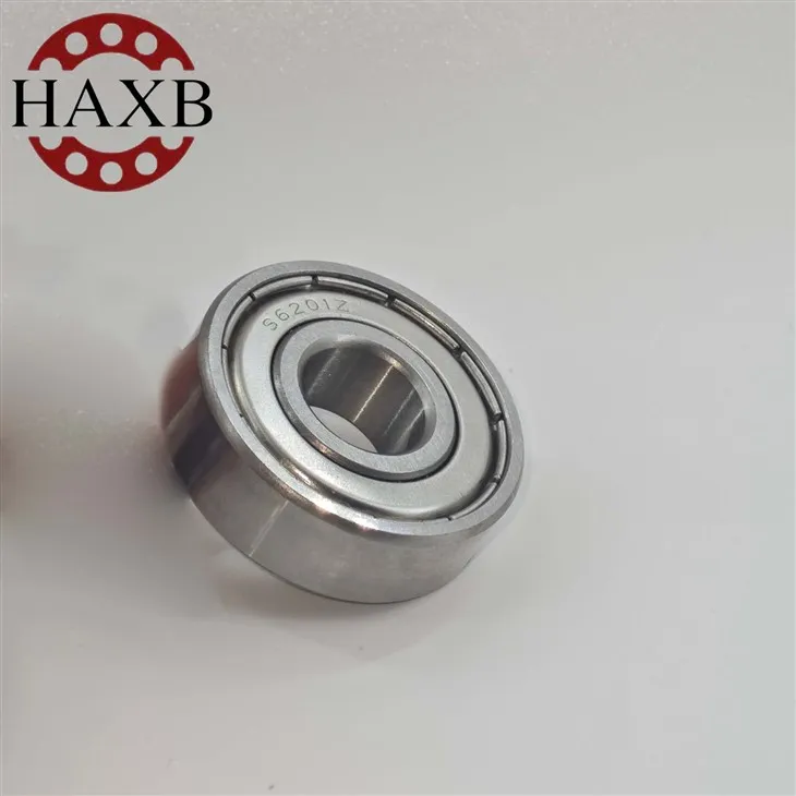 SS 6201ZZ Deep Groove Ball Bearings 12*32*10 high quality